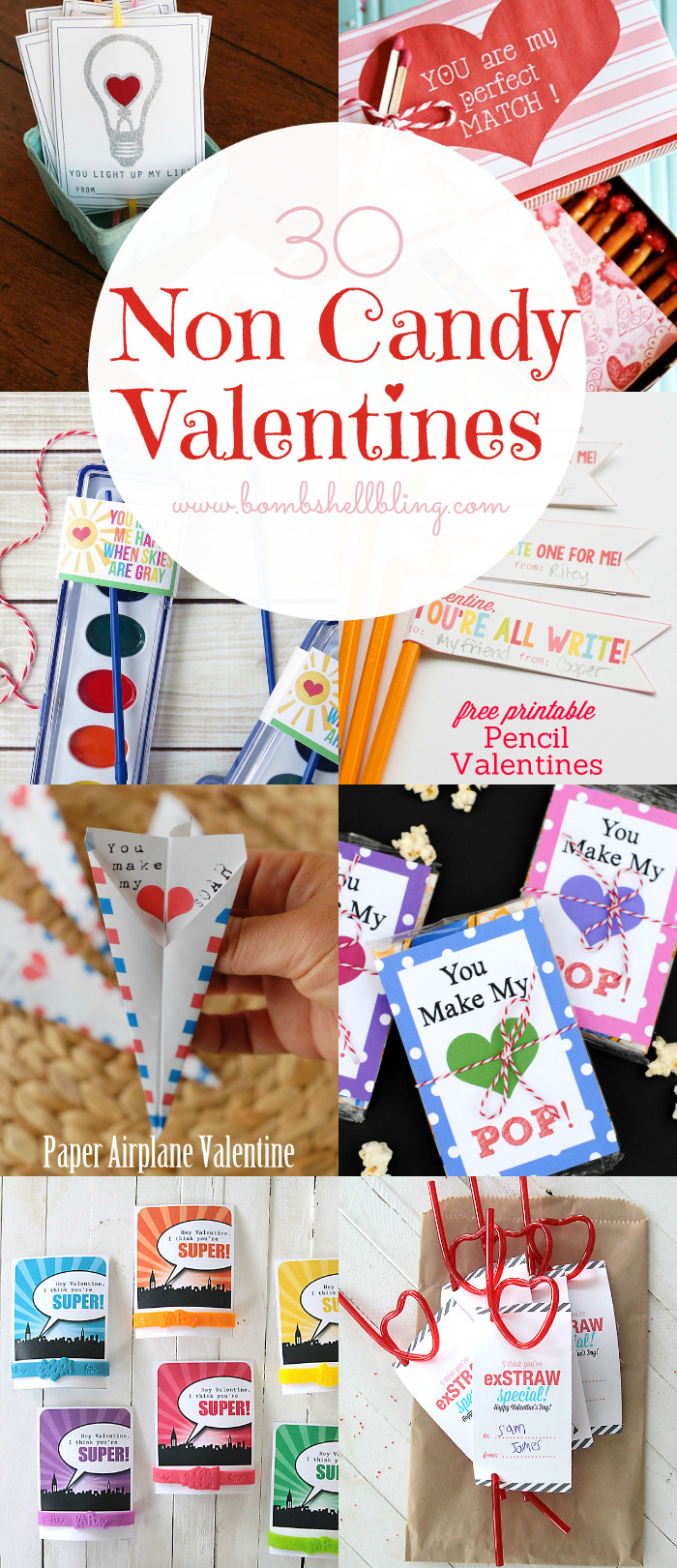 Valentines Day Ideas For School
 Non Candy Valentine Ideas & Printables Over 30 to Choose From
