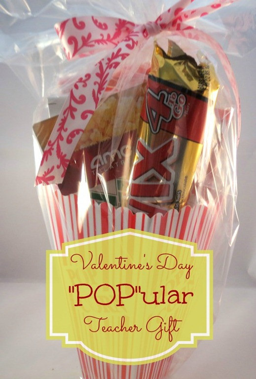 Valentines Day Ideas For Teachers
 "Pop" ular Valentine Teacher Gift Idea