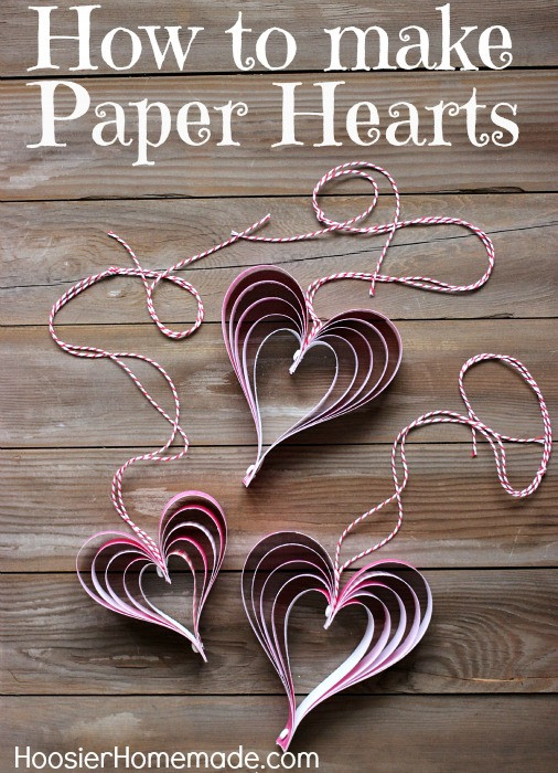 Valentines Day Paper Craft
 Paper Valentine Hearts 30 Minute Crafts
