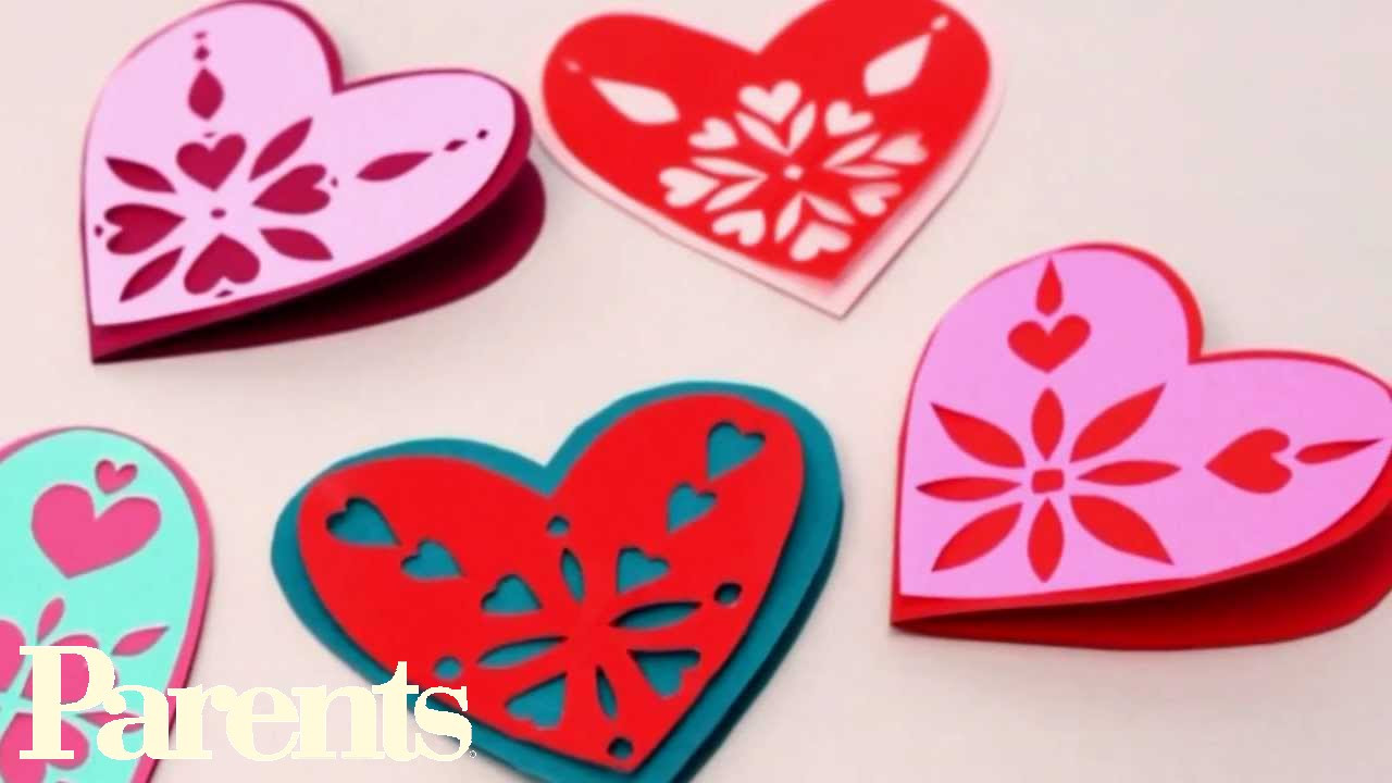 Valentines Day Paper Craft
 Easy Valentine s Day Craft Paper Snowflake Hearts