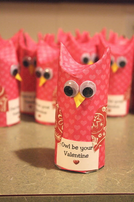 Valentines Day Paper Craft
 Joyfully Jensen Owl be your Valentine
