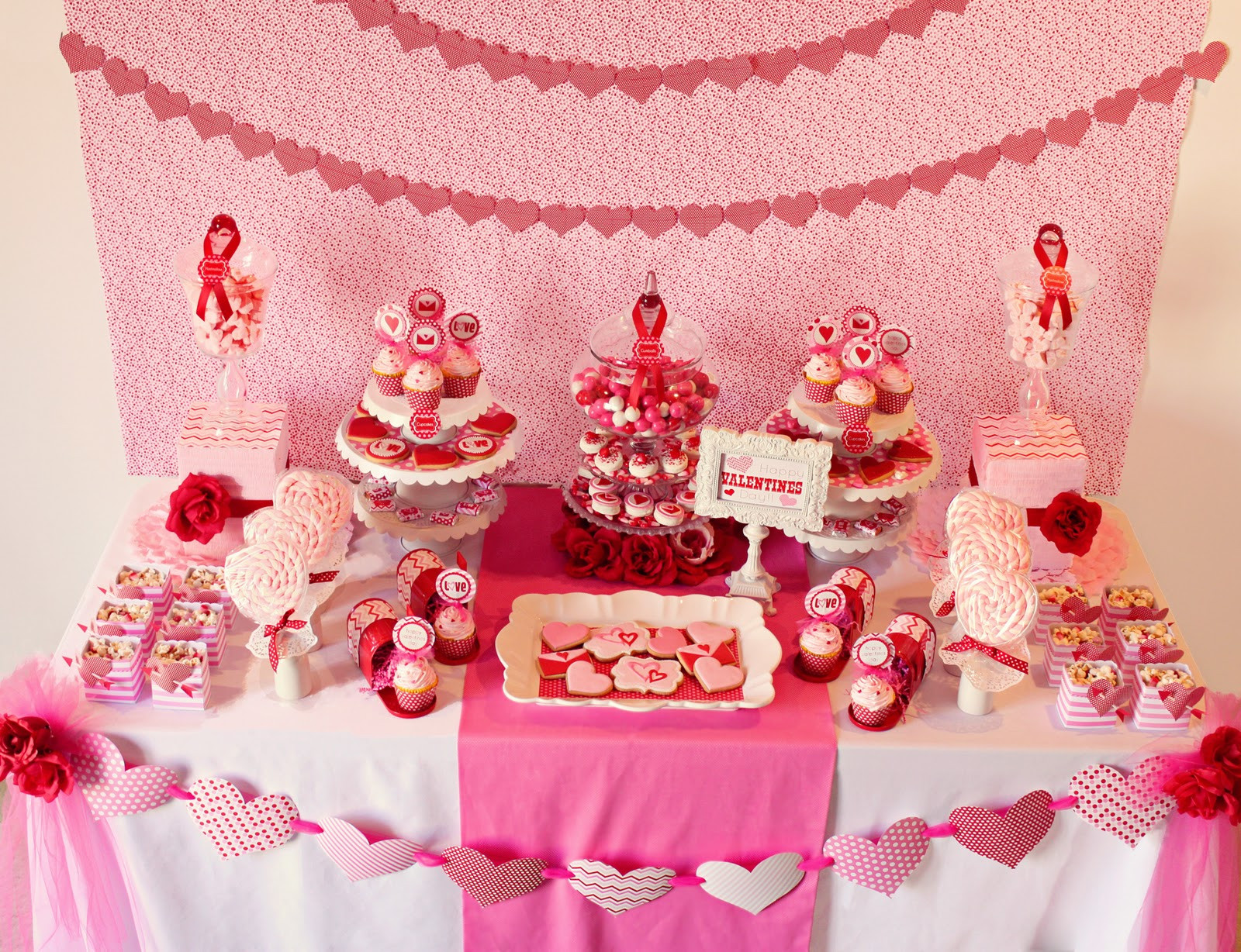 Valentines Day Party Decoration
 Amanda s Parties To Go Valentines Party Table Ideas