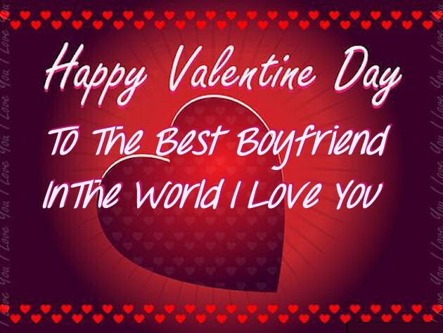 Valentines Day Quotes For Boyfriends
 Happy Valentines Day To My Boyfriend Image Quote