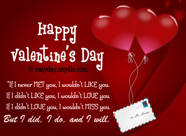 Valentines Day Quotes For Boyfriends
 Collection of Best Valentines Day Quotes and Sayings Easyday