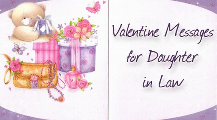 Valentines Day Quotes For Daughters
 Valentine Messages for Daughter in Law