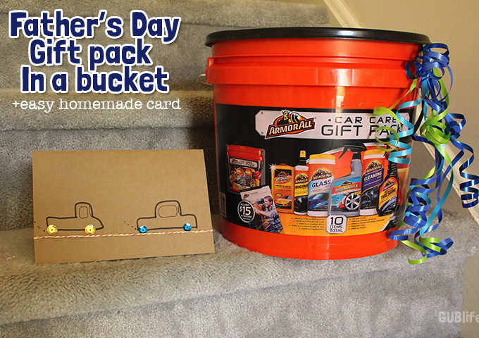 Walmart Fathers Day Gifts
 Father s Day Gift Pack In a Bucket Easy Homemade Card