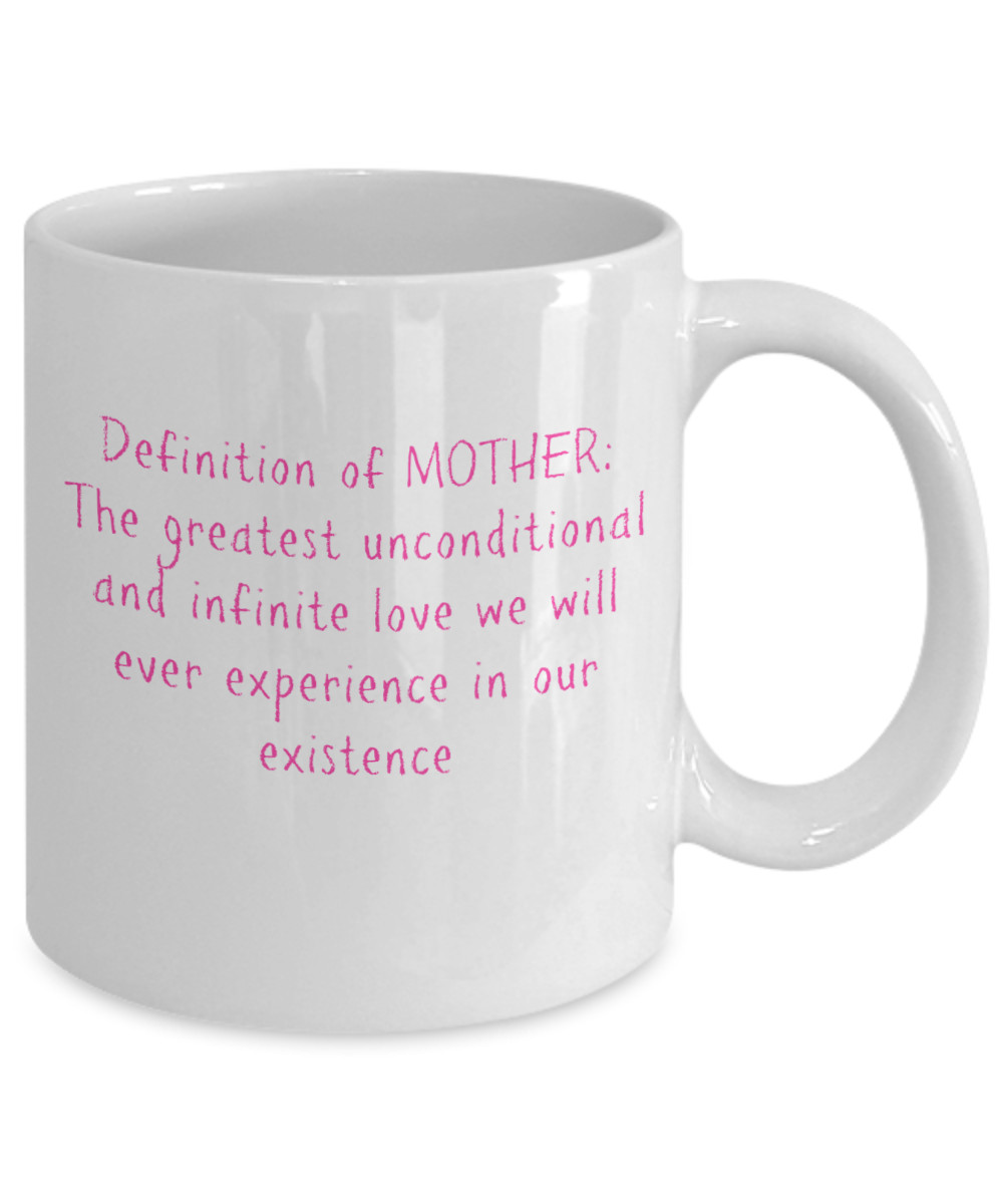What Is The Best Gift For Mother's Day
 Mom Definition Mug Sentimental Coffee Tea Cup Happy