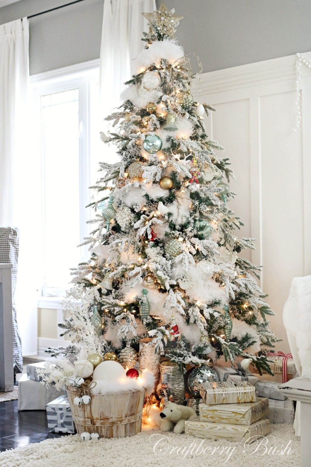 White Christmas Tree Ideas
 Christmas Inspiration & Holiday Countdown Update No 7