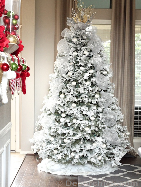 White Christmas Tree Ideas
 Our White Christmas Tree Decorchick
