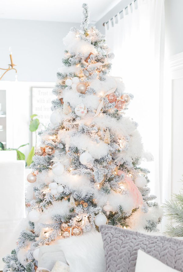 White Christmas Tree Ideas
 Top White Christmas Tree Decorations Christmas