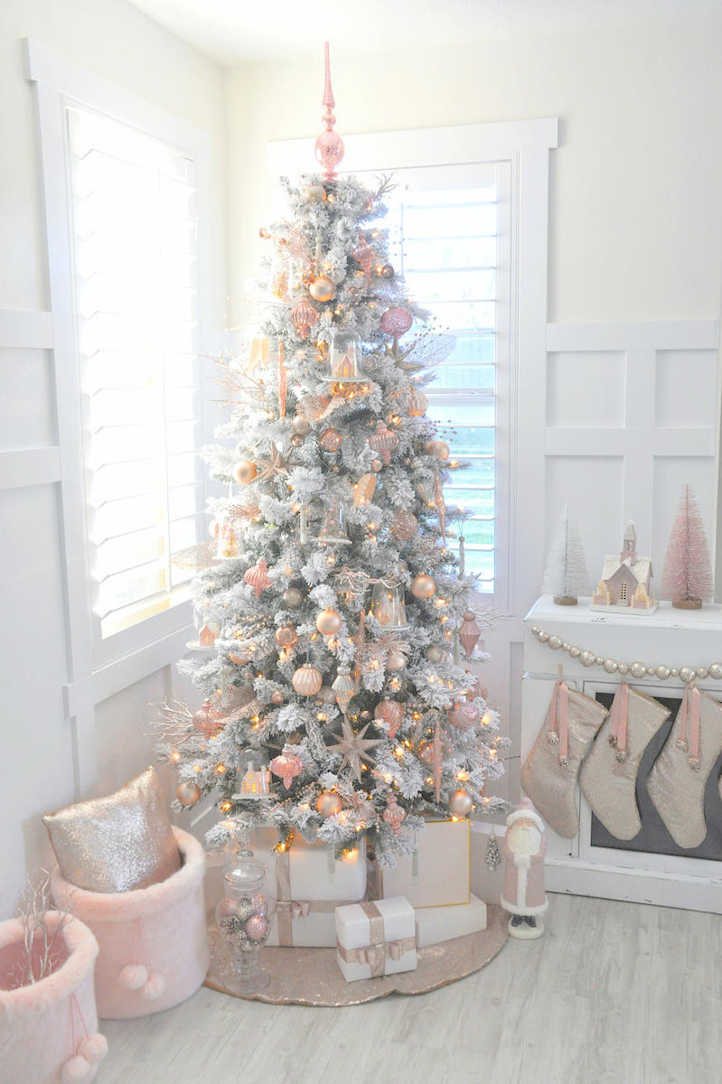 White Christmas Tree Ideas
 Pink Christmas Tree Decor Ideas Southern Living