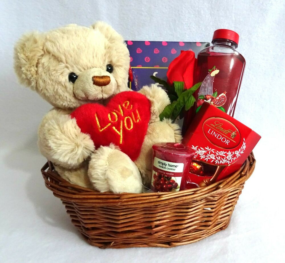 Wife Valentines Day Gift
 Valentines Gift Basket Hamper Birthday t for Wife