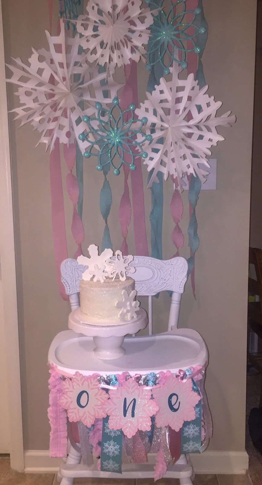 Winter 1st Birthday Party Ideas
 Faith Trust & Pixie Dust Audrey s Winter ONEderland 1st