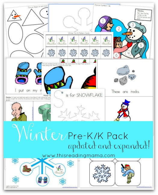 Winter Activities For Pre K
 Free Winter Pre K K Printable Pack Money Saving Mom