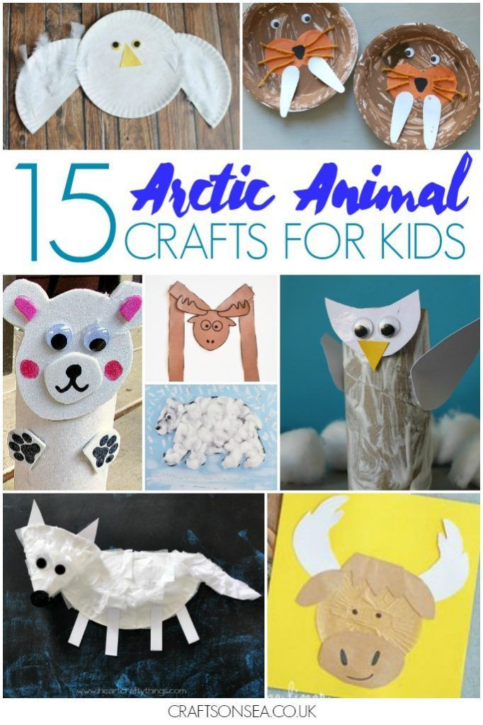 Winter Animals Preschool Crafts
 25 Easy and Fun Arctic Animal Crafts for Kids