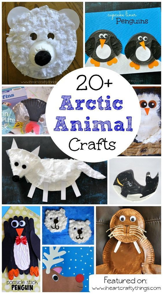 Winter Animals Preschool Crafts
 Best Winter Animal Crafts for Kids
