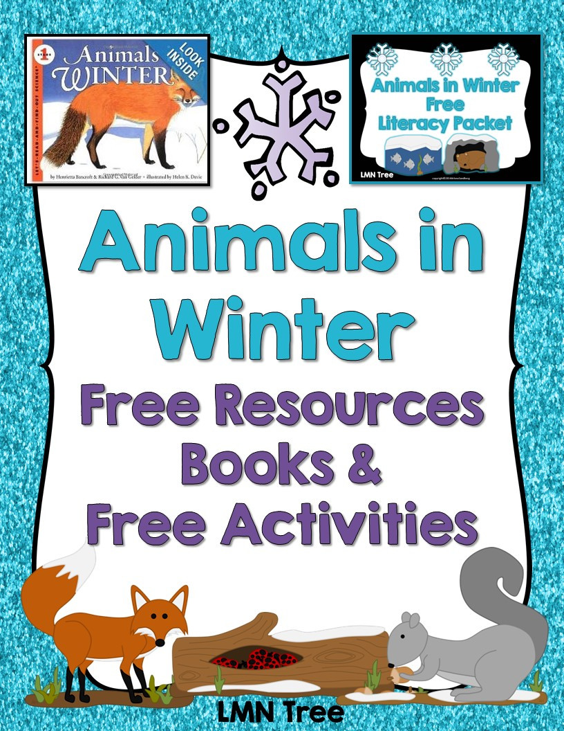 Winter Animals Preschool Crafts
 LMN Tree Animals in Winter Free Resources Free