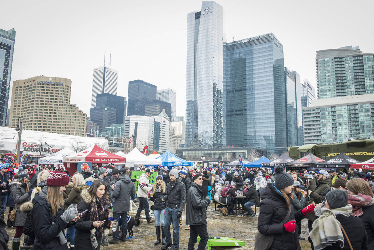 Winter Craft Beer Fest
 Toronto s winter craft beer festival draws big crowds