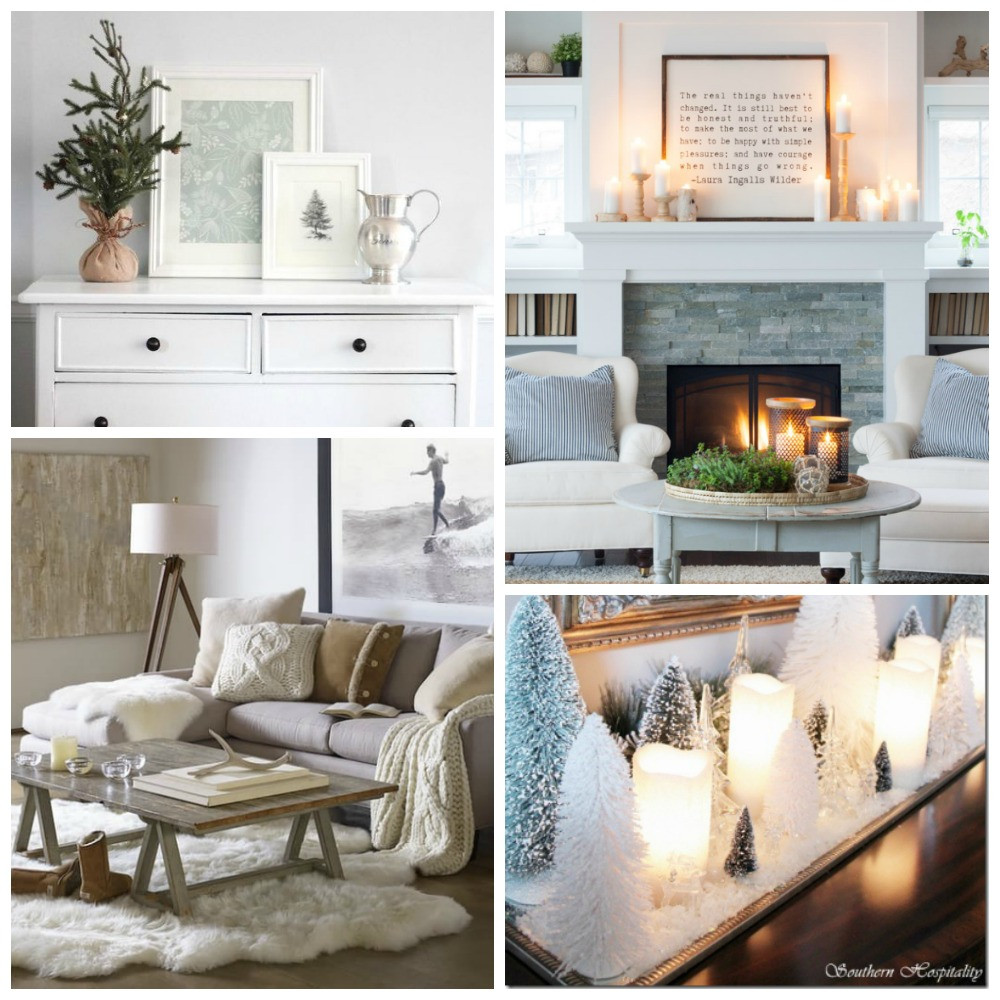 Winter Decorating Ideas Home
 Clean Cozy Neutral Winter Decorating Ideas The Happy Housie