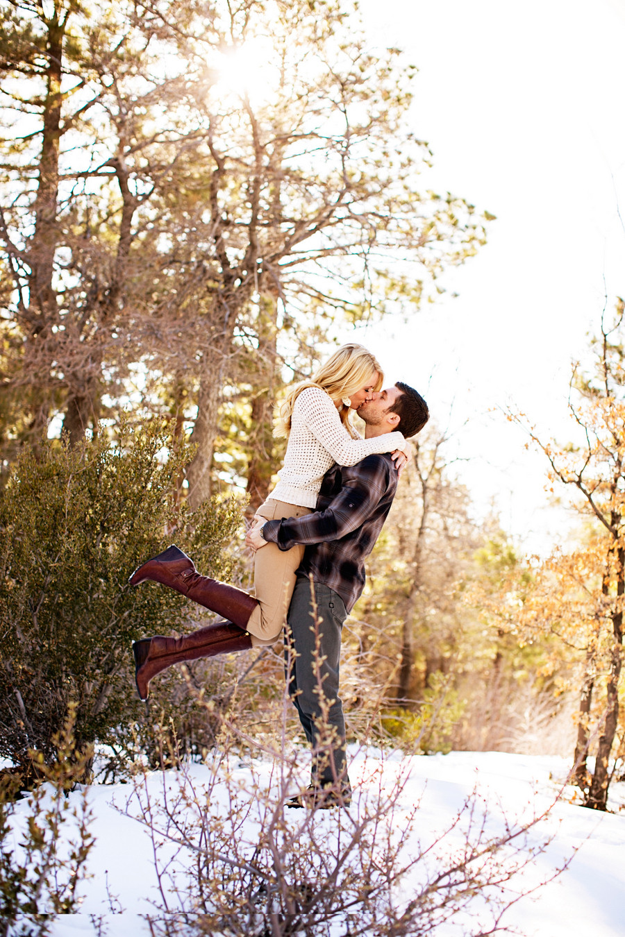 Winter Engagement Photo Ideas
 Imagine Design Our Big Bear Engagement Session with