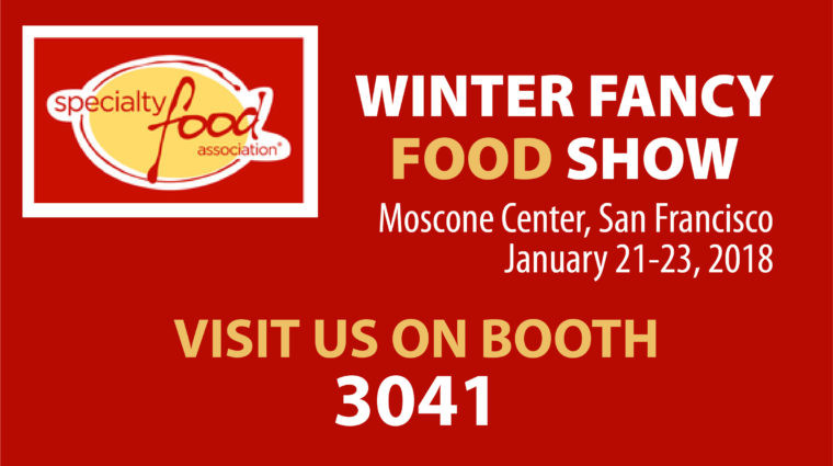 Winter Fancy Food Show San Francisco
 WINTER FANCY FOOD SHOW – 21 23 JANUARY 2018 SAN