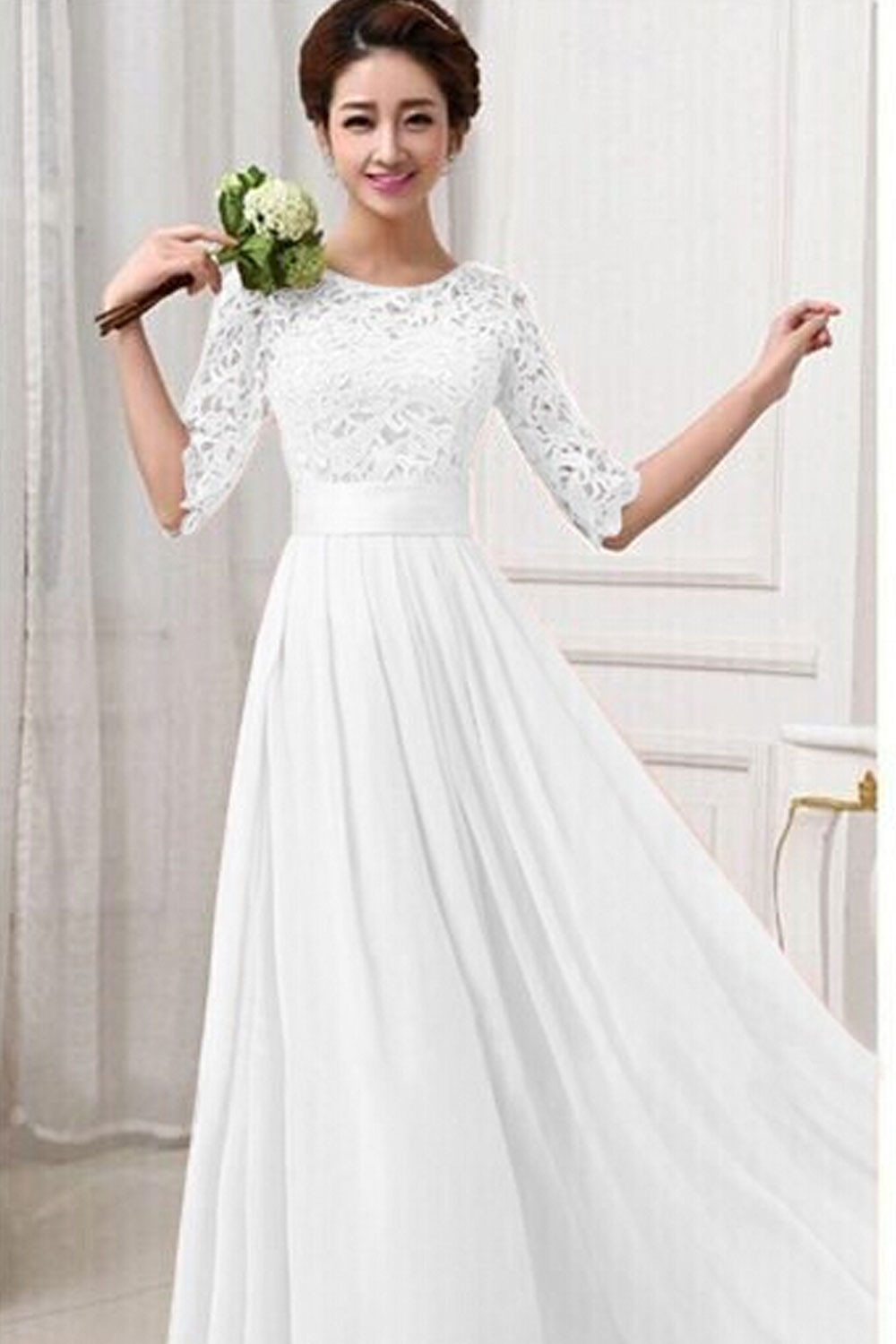 Winter Wedding Party Dresses
 KETTYMORE WOMEN WINTER PARTY DRESSES LACE DESIGNED LONG