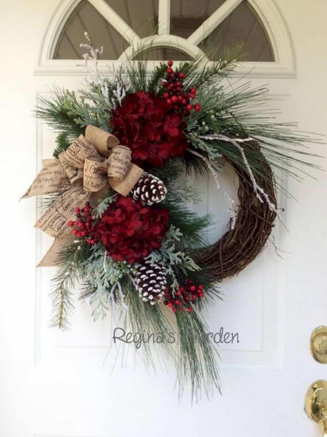 Winter Wreath Ideas
 16 Cheerful Christmas Door Decorating Ideas